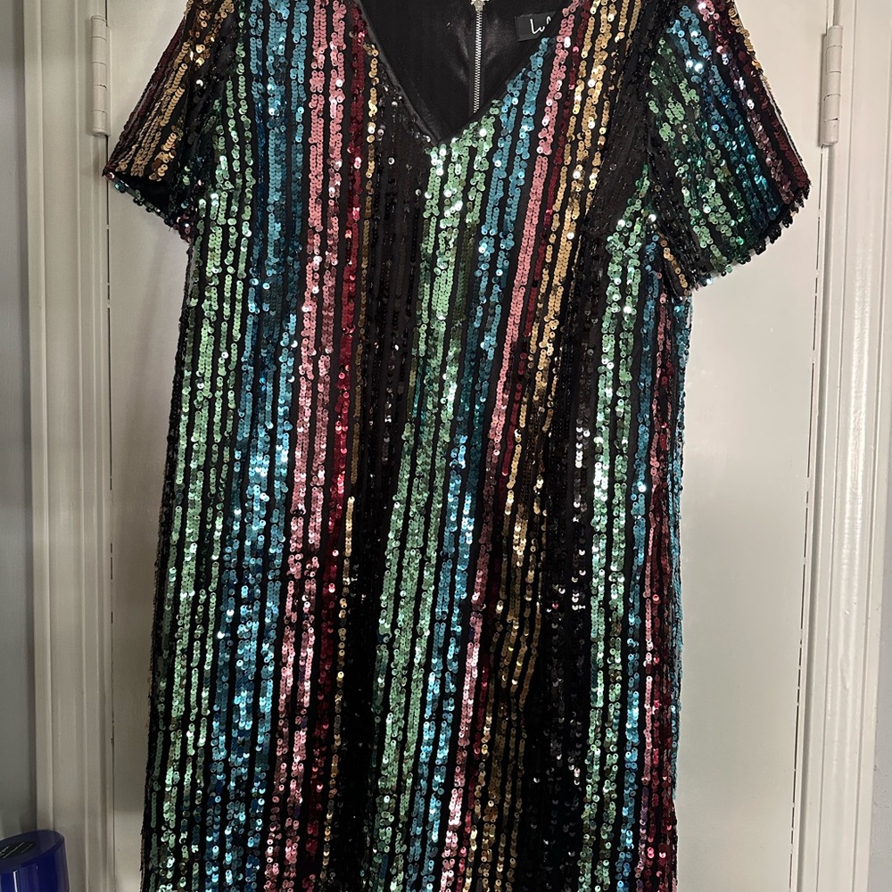 Lulus Sequin Mini Dress✨